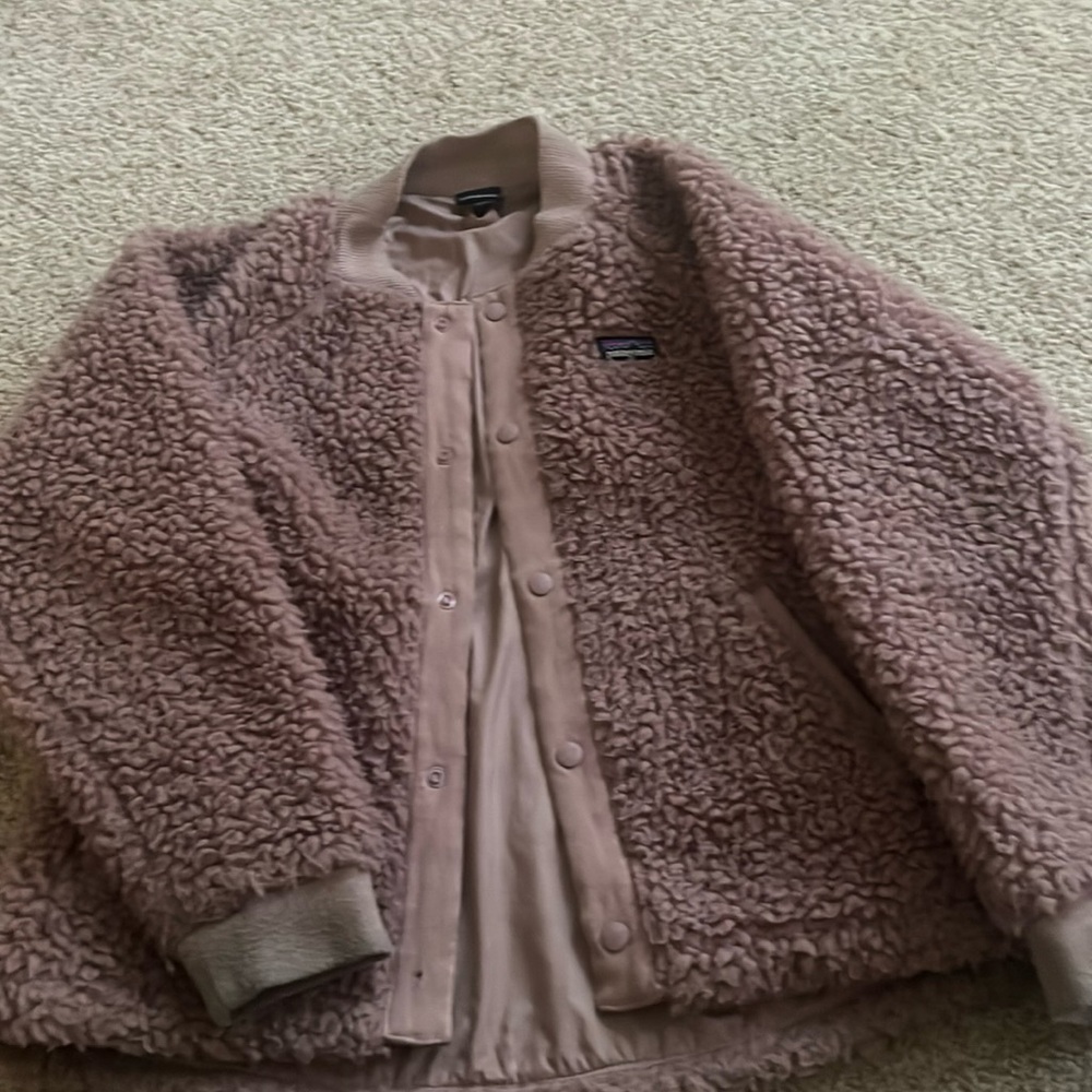 Patagonia fuzzy coat